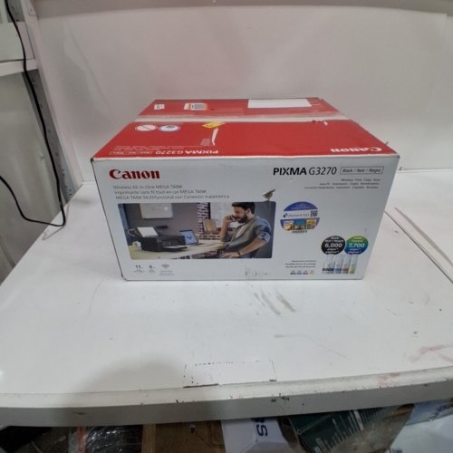 CANON PIXMA MEGATANK WIRELESS PRINTER - BLACK (MODEL: G3270) image 4