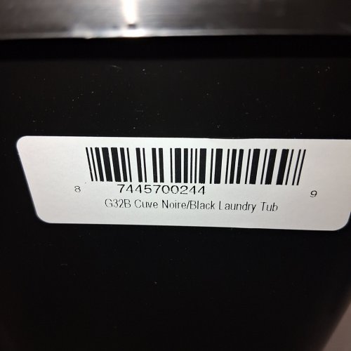 RUGGED TUB EXTRA HEAVY-DUTY LAUNDRY TUB WITH FAUCET - 25GAL - 32" X 22" - BLACK (MODEL: G32B-1) image 9