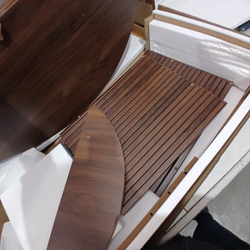 ROUND COFFEE TABLE - BROWN (MODEL: ON-LT05) image 4
