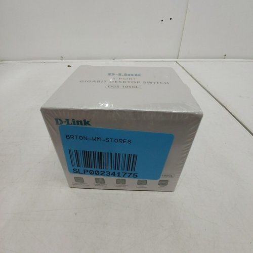 D-LINK 5 PORT GIGABIT ETHERNET UNMANAGED METAL DESKTOP SWITCH - BLACK (MODEL : DGS-105GL) image 2