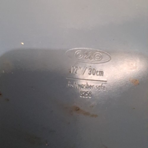 OXO ENHANCED NONSTICK FRYING PAN SKILLET - 12" - STORM BLUE - (MODEL: CC010455-001) image 6