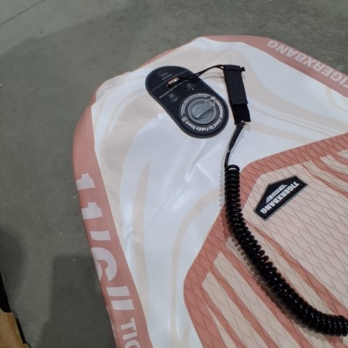 TIGERXBANG INFLATABLE STAND UP PADDLE BOARD WITH SUP ACCESSORIES - 10FT - (MODEL: POLAR ROSE) image 5