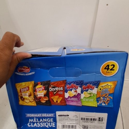42PK FRITO-LAY MEGA SIZE CLASSIC MIX CHIPS SNACKS VARIETY PACK - 28G EACH image 3