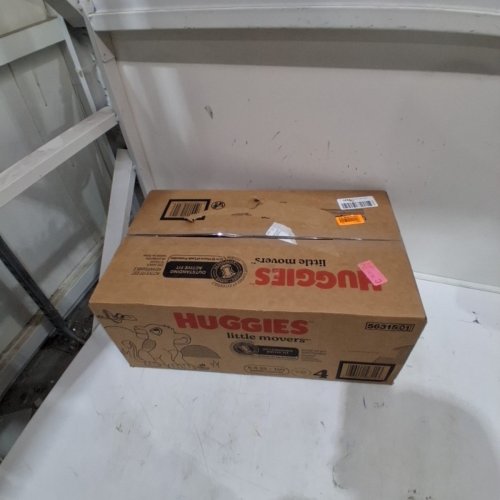 150PK HUGGIES LITTLE MOVERS DIAPERS - SIZE 4 - WHITE image 3