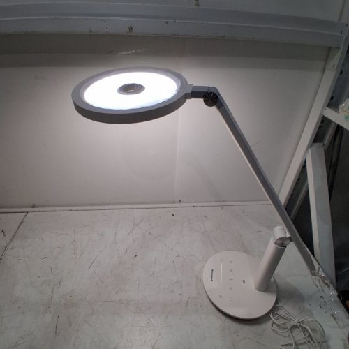 HONEYWELL H6 DIMMABLE OFFICE EYE-CARING LED DESK LIGHT LAMP - 18" - 800LM - WHITE (MODEL: HWT-H6) image 2