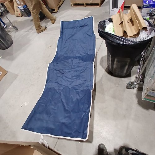 FOLDABLE CAMPING COT - NAVY BLUE image 2