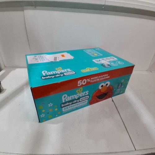174PK PAMPERS BABY DRY ULTRA DIAPERS - SIZE 3 (16-28LBS) - ELMO image 4
