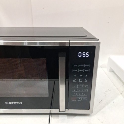 CHEFMAN COUNTERTOP MICROWAVE OVEN - 31 L (1.1 CU. FT) -STAINLESS STEEL (MODEL: RJ55-SS-11-CK-CA) image 4