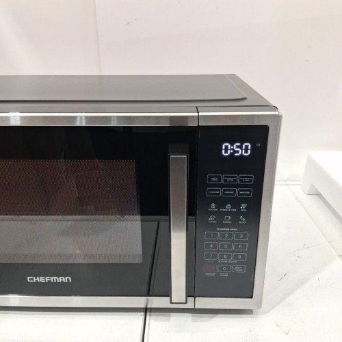 CHEFMAN COUNTERTOP MICROWAVE OVEN - 31 L (1.1 CU. FT) -STAINLESS STEEL (MODEL: RJ55-SS-11-CK-CA) image 5