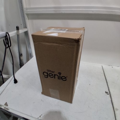 LITTER GENIE PAIL STYLE CAT LITTER WASTE DISPOSAL SYSTEM - WHITE/GREY (MODEL: 00666594210890) image 4
