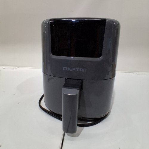 CHEFMAN MINI TURBOFRY TOUCH DIGITAL AIR FRYER - 2QT - GREY (MODEL:RJ38-2T-GREY) image 3
