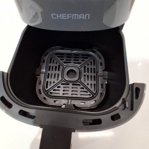 CHEFMAN MINI TURBOFRY TOUCH DIGITAL AIR FRYER - 2QT - GREY (MODEL:RJ38-2T-GREY) image 4