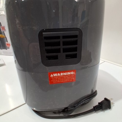 CHEFMAN MINI TURBOFRY TOUCH DIGITAL AIR FRYER - 2QT - GREY (MODEL:RJ38-2T-GREY) image 5