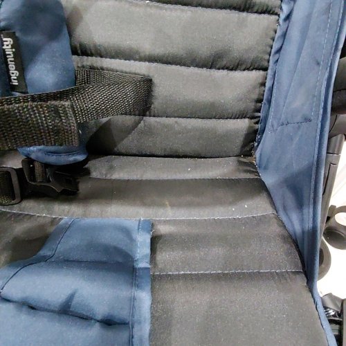 SUMMER BY INGENUITY 3DQUICKCLOSE CS+ COMPACT ONE TOUCH FOLDING STROLLER - 50 LBS MAX - DEEP OCEAN (MODEL:B31900) image 4