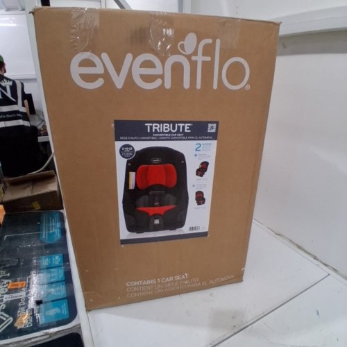 EVENFLO TRIBUTE JUPITER CONVERTIBLE KIDS CAR SEAT - RED/BLACK (MODEL: 38112278C) image 6