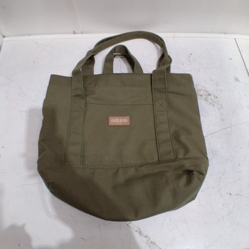 WOMEN'S ADIDAS CANVAS COURT TOTE BAG - 25 L - GREEN (MODEL: JJ7504/1967363) image 2
