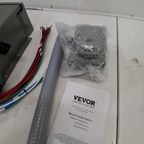 VEVOR MANUAL TRANSFER SWITCH, 30-AMP 6-CIRCUIT, PREWIRED GENERATOR TRANSFER SWITCH KIT WITH NEMA L14-30P POWER INLET BOX, (MODEL:SP-ZH352510(30A-6) image 3