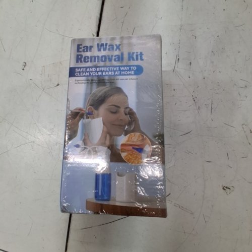 ELECTRIC MASSAGE EAR DRYER AND EAR WAX REMOVAL KIT - WHITE image 2
