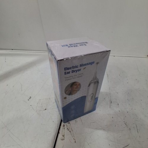 ELECTRIC MASSAGE EAR DRYER AND EAR WAX REMOVAL KIT - WHITE image 3