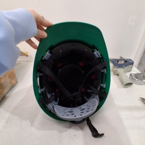 JACKSON SAFETY SENTRY2 CAP STYLE SAFETY HELMET - 6PT -GREEN image 4