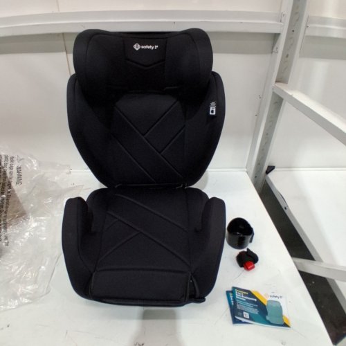 SAFETY 1ST GROWMATE 2-IN-1 BELT-POSITIONING BOOSTER CAR SEAT - 40–100LBS - HEXAGON HORIZON BLACK (MODEL: 22267CHHR) image 4