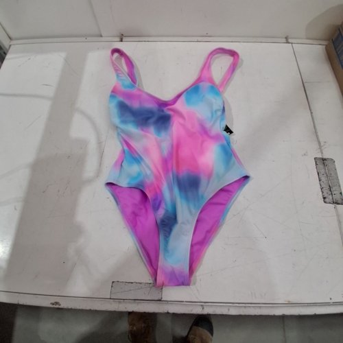 WOMEN'S NO BOUNDARIES ONE-PIECE SWIMSUIT - LARGE - MULTI-COLOUR (STYLE: NBS58123LDP) image 2