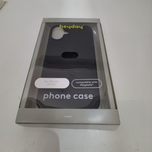 HEYDAY MAGSAFE SILICONE CASE FOR IPHONE 16 PLUS - BLACK image 4