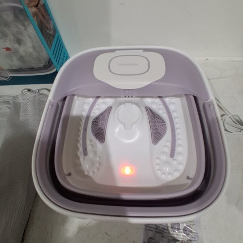 SMART SPACE ELITE FOOT BATH WITH HEAT BOOST - 60W - WHITE AND LAVENDER (MODEL: FB-S25H) image 2