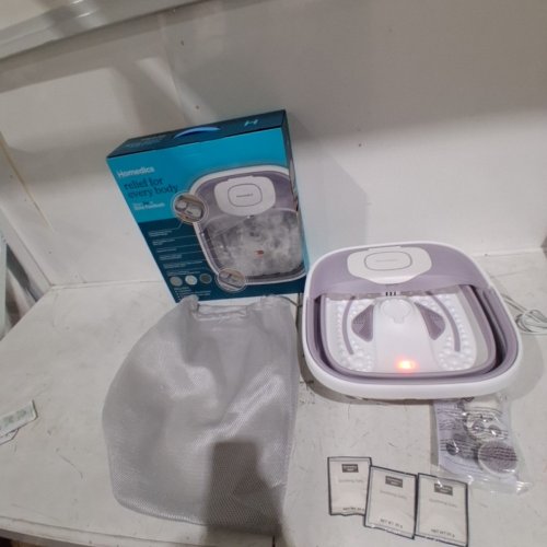 SMART SPACE ELITE FOOT BATH WITH HEAT BOOST - 60W - WHITE AND LAVENDER (MODEL: FB-S25H) image 4