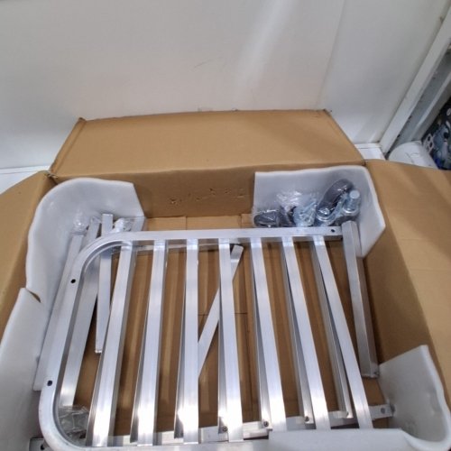 GARVEE 15 TIER COMPACT ALUMINUM BUN PAN RACK WITH LOCKABLE WHEELS - 15" X 40" - SILVER - (MODEL-PHK_36R3RQ6G) image 3