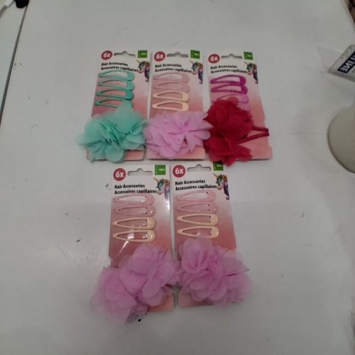 30PC GIRLS STUDIO HAIR ACCESSORIES - ASSORTED COLORS image 4