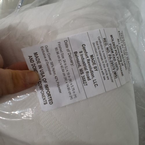 2PK SEALY DREAMLIFE GEL MEMORY FOAM - STANDARD - WHITE image 3