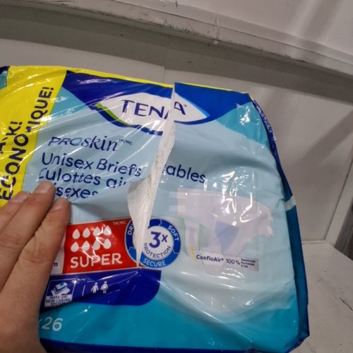 26PK TENA PRO SKIN UNISEX BRIEFS - SUPER ABSORBANT - SIZE LARGE 48"-59" image 3