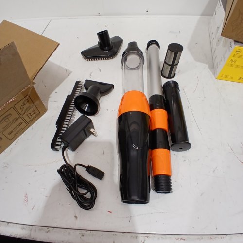 YSMJ 3-IN-1 RECHARGEABLE HANDHELD POOL VACUUM CLEANER - 56" - 66" - BLACK image 3