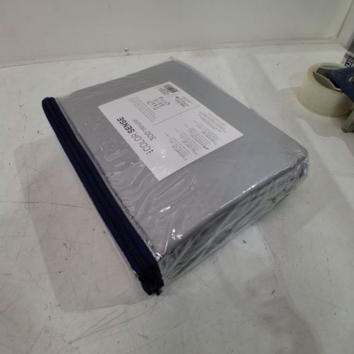 4PC COLOR SENSE LIGHTWEIGHT FULL SHEET BED SET - QUEEN SIZE - GREY image 4