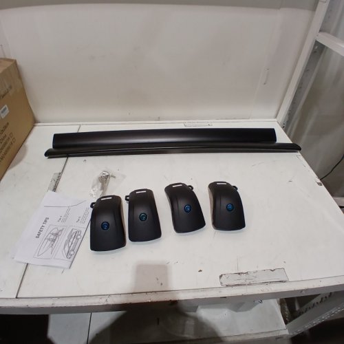 2PC VEHICLE ROOF RACK - BLACK image 2
