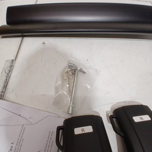2PC VEHICLE ROOF RACK - BLACK image 3