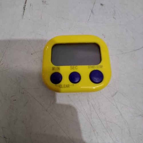 ELECTRONIC DIGITAL KITCHEN TIMER - YELLOW (MODEL:JS-118) image 2