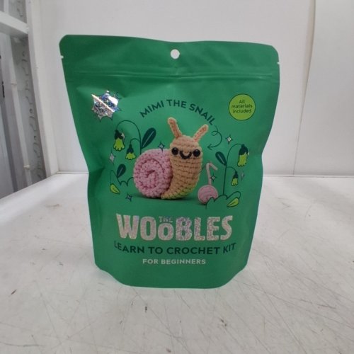 THE WOOBLES LEARN-TO-CROCHET KIT- MIMI THE SNAIL - MULTICOLOR image 2