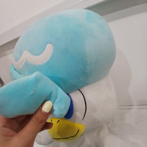 POKEMON PLUSH QUAXLY TOY - 24" - WHITE / BLUE image 3