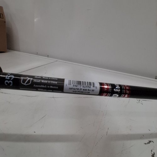 WILSON GOLF PUTTER - R/H, 35" - BLACK / RED (MODEL: INFINITE ZT 606) image 2