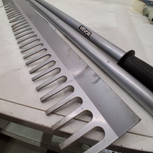 COLWELT LANDSCAPE BEACH RAKE - 24" - ALUMINUM image 4