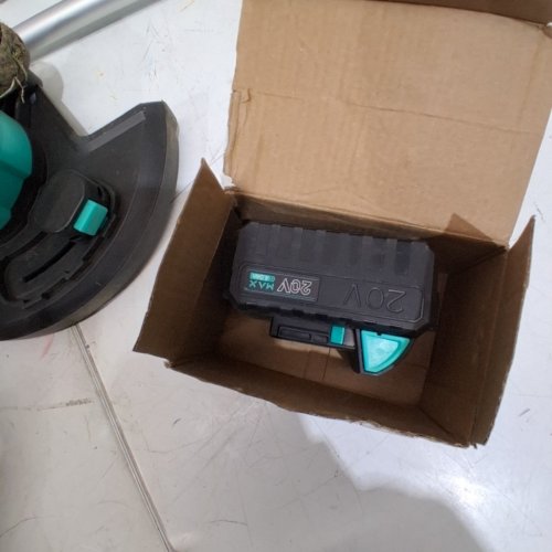 GARVEE ELECTRIC EDGER WITH BATTERY - 20V - TEAL/BLACK (ITEM: 7ALA4) image 5