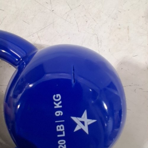 YES4ALL VINYL COATED KETTLEBELL WEIGHT - 20LBS - BLUE image 3