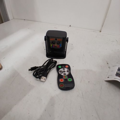 MINI PORTABLE USB PARTY LIGHT WITH REMOTE -BLACK image 3