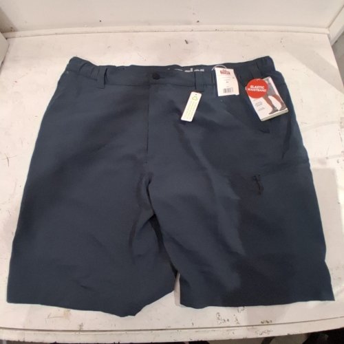 MEN'S WRANGLER OUTDOOR ELASTIC WAISTBAND SHORTS - 42 - NAVY image 2