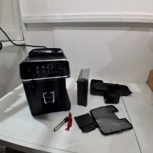 PHILIPS 2200 SERIES FULLY AUTOMATIC ESPRESSO/COFFEE MACHINE WITH BUILT-IN MILK FROTHER & GRINDER - BLACK (MODEL: EP2220/14) image 3