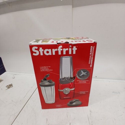 6PC STARFRIT ELECTRIC PERSONAL BLENDER - 828ML - RED (MODEL: BL3416 (024320) image 3