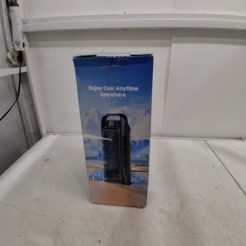 PORTABLE AIR COOLER - 24W - 1200ML WATER TANK - BLACK (MODEL: KF1) image 7
