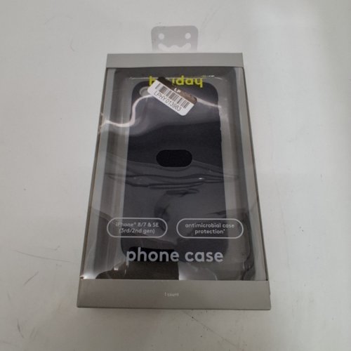 HEYDAY SILICONE CASE FOR IPHONE 7/8/SE (2ND/3RD GEN) - BLACK image 2